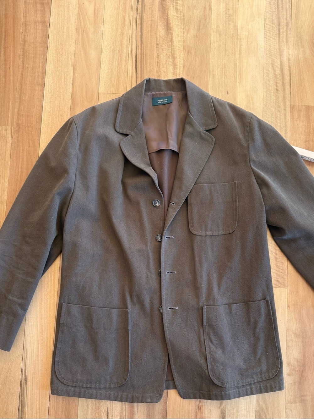Vintage Peserico Brown Blazer